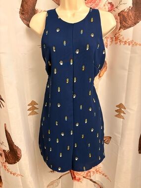 XS Zara Navy cactus romper